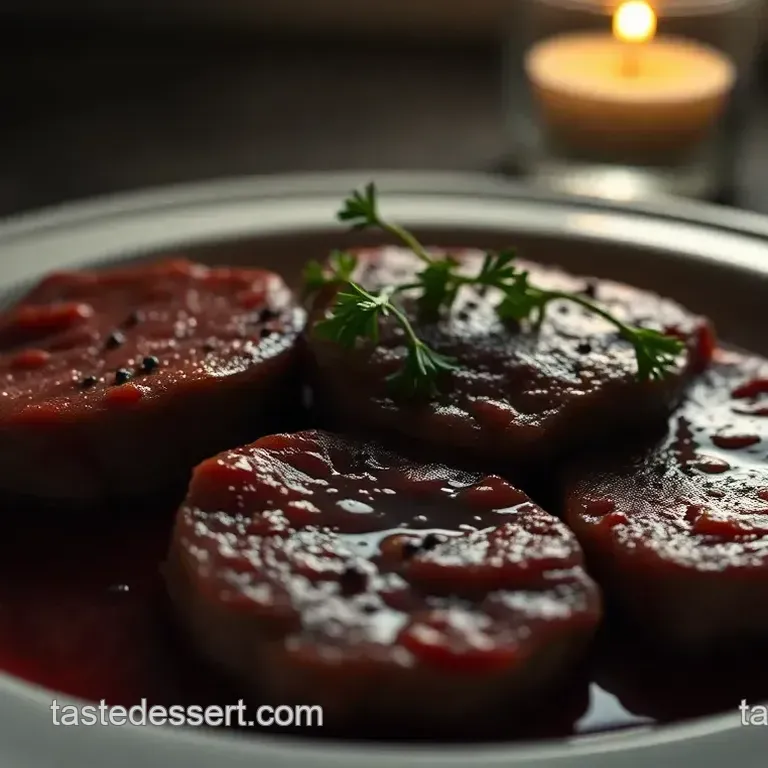 Delicious Filet Mignon Medallions with Red Wine Reduction Recipe