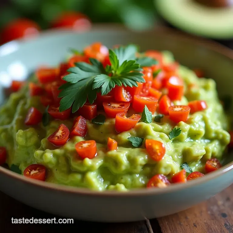 The Firecracker Guacamole Perfectly Balanced Heat with a Zesty Kick