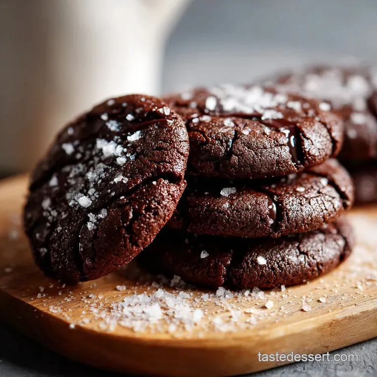 Flourless Chocolate Chewy Cookies Recipe