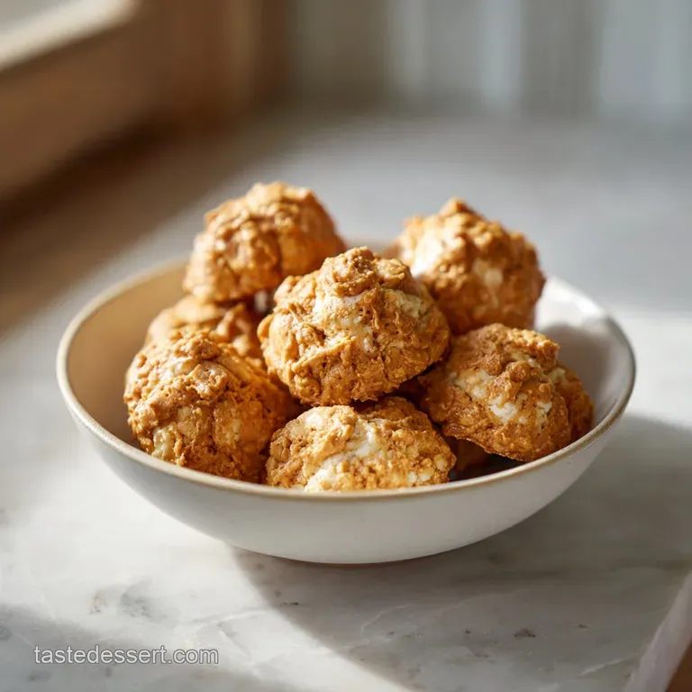 Fluffernutter Cookies: Marshmallow Core