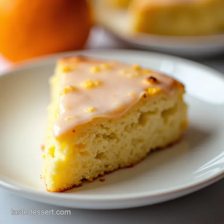 Fluffy Glazed Orange Scones Recipe with Perfect Citrus Glaze Sunshine Citrus Fluffy Glazed Orange Scones