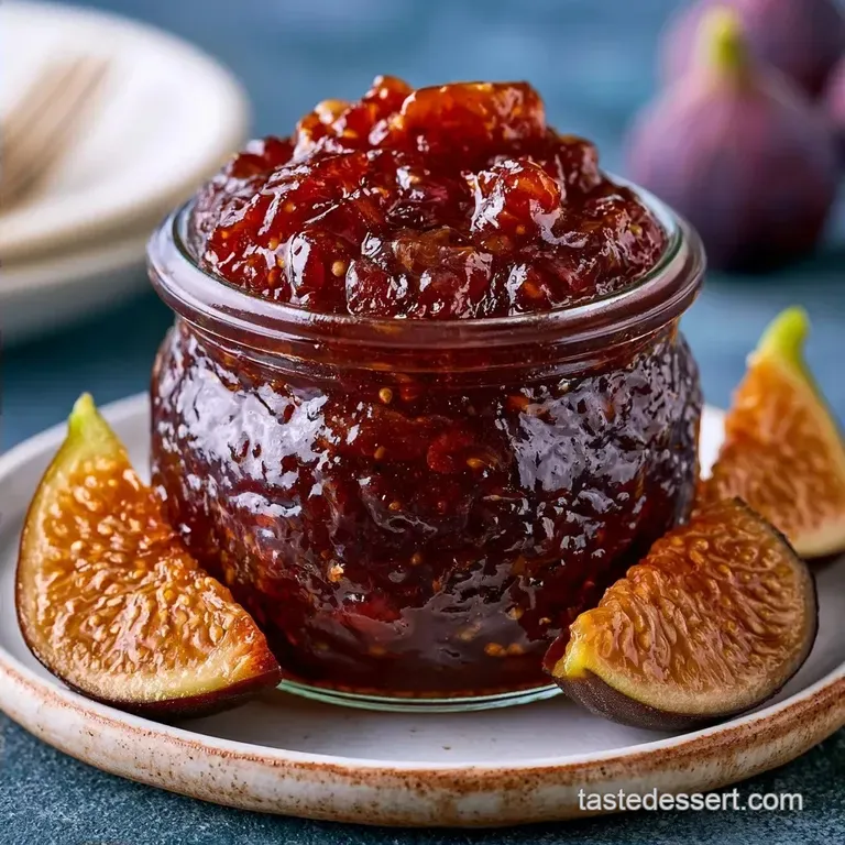 Fig Jam Recipe with Fresh Figs