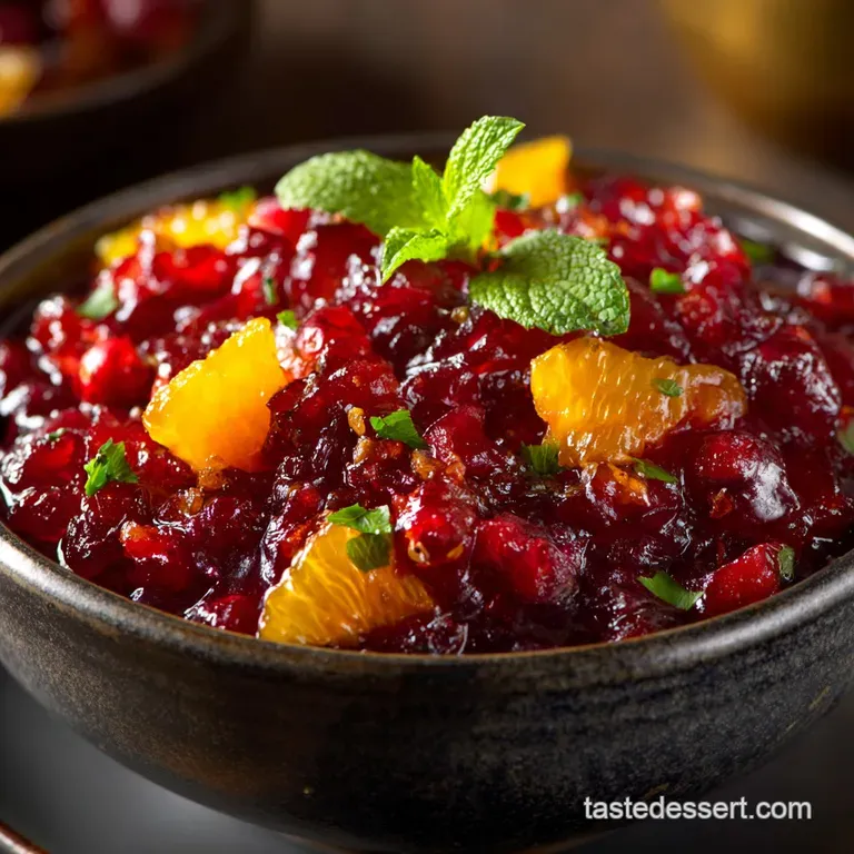 Cranberry Orange Relish: The Ultimate Fresh Zesty No-Cook Side