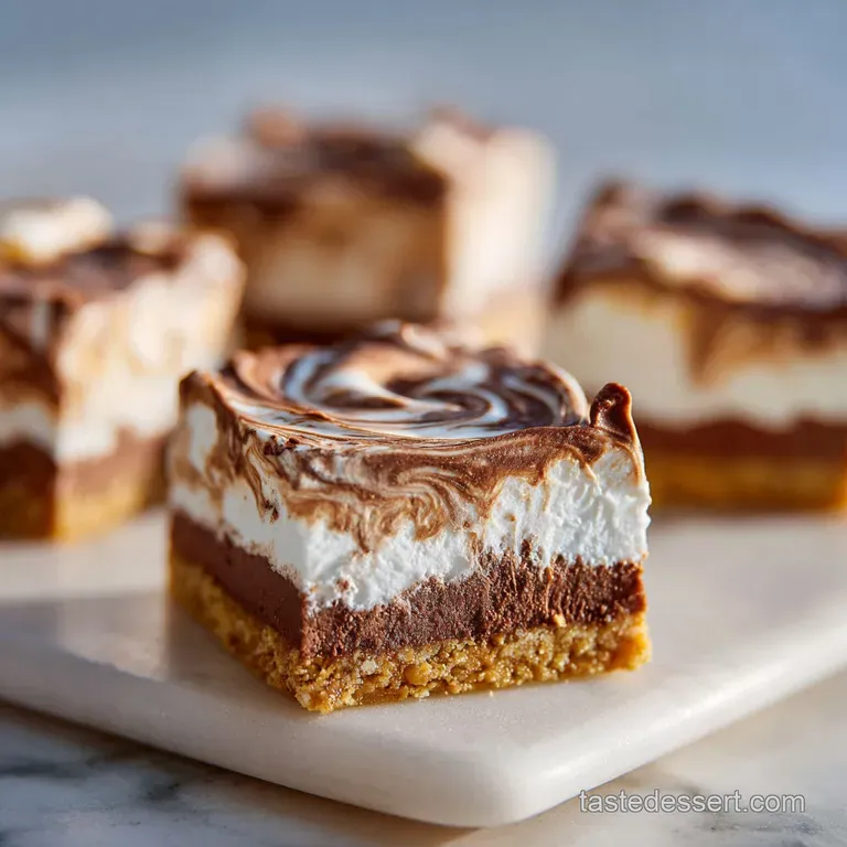 Frozen Smores: Ultimate No-Bake Dessert Bars
