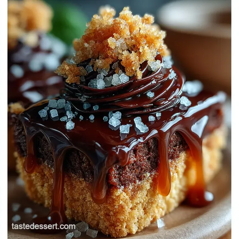 The Ultimate Indulgence Deep Chocolate Fudge Cupcakes with Homemade Salted Caramel Buttercream presentation