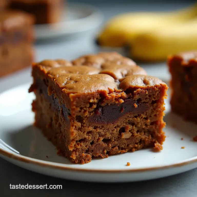 Easy Fudgy Banana Brownies Recipe The Ultimate TwoinOne Treat