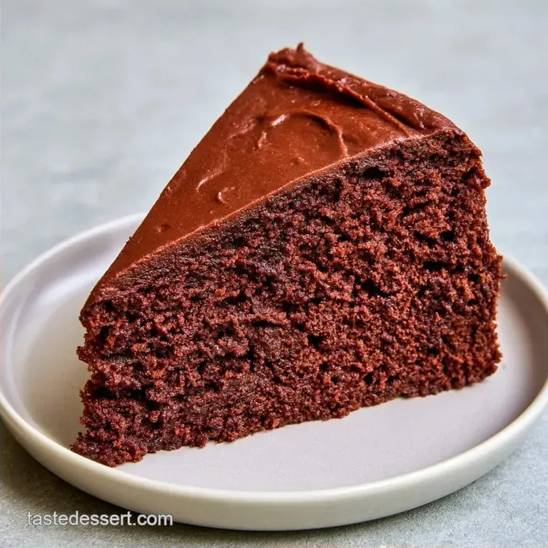 Fudgy Chocolate Zucchini Cake with Cocoa Powder
