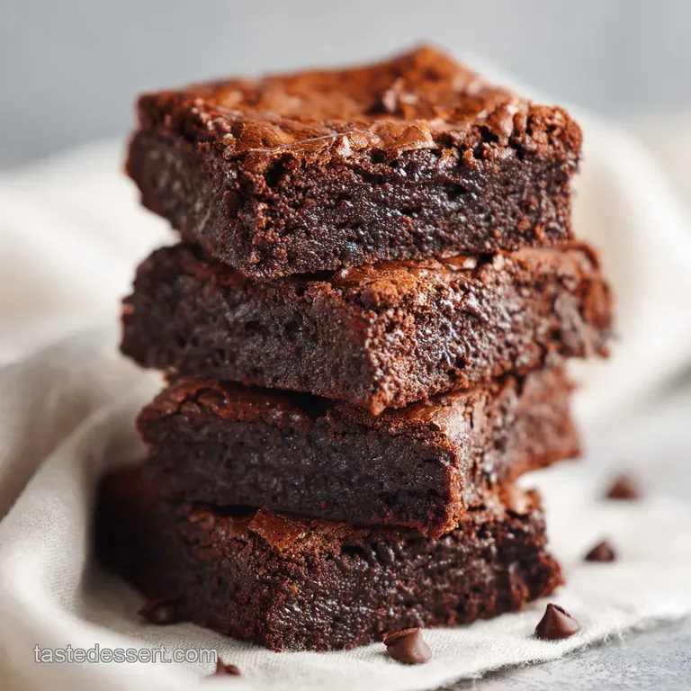 A single pumpkin brownie dusted with powdered sugar sits on a rustic wooden board, showcasing the fudgy texture and rich c...