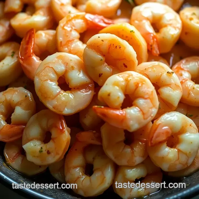 Garlic Butter Shrimp with Fresh Herbs presentation