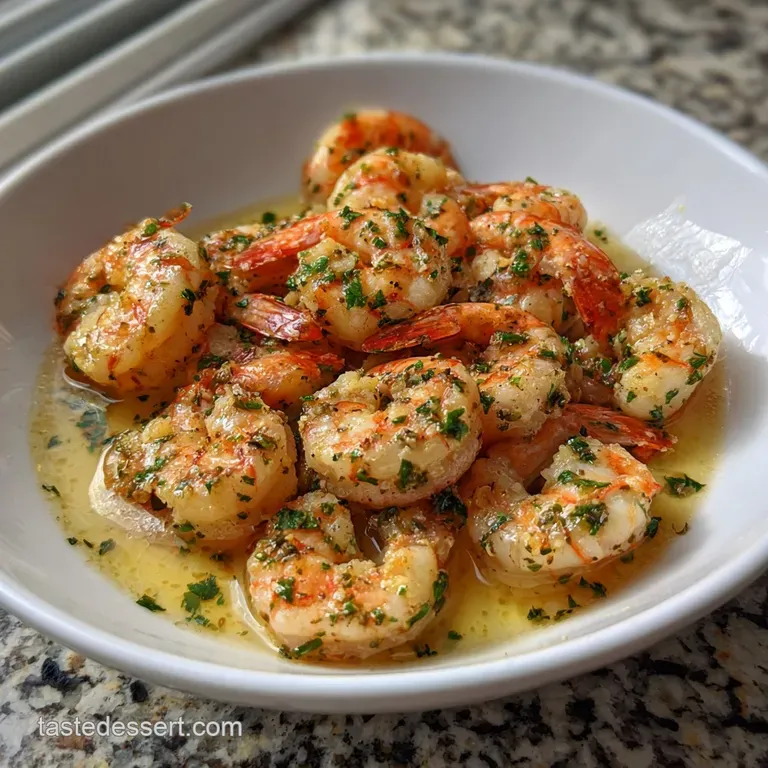 New Years Food Idea with Garlic Shrimp