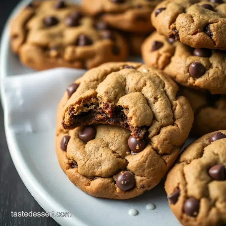 Giant Costco-Style Chocolate Chip Cookies: Bakery-Sized Bliss at Home presentation