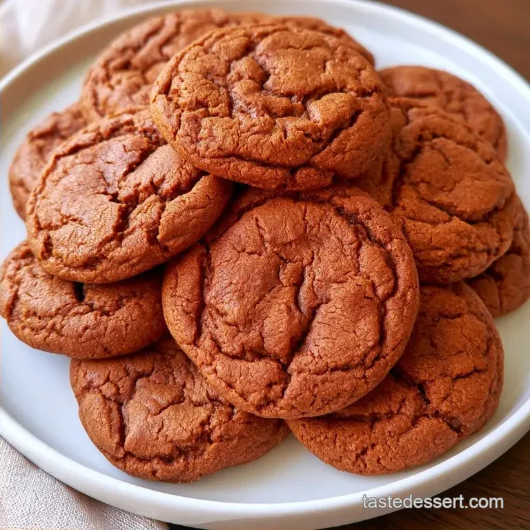 Chewy Gingerbread Spice Cookies
