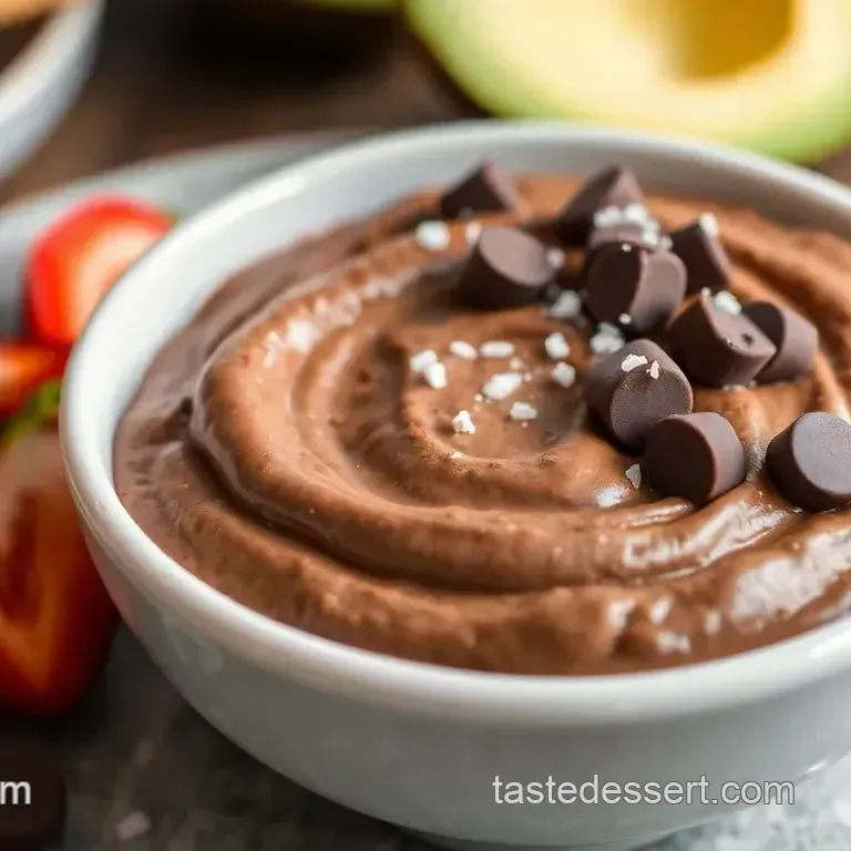Creamy Chocolate Avocado Dip