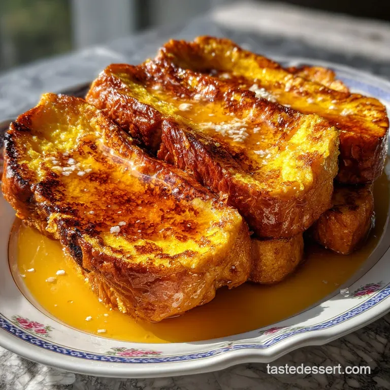 French Toast: the Ultimate Custardy Brioche Recipe presentation
