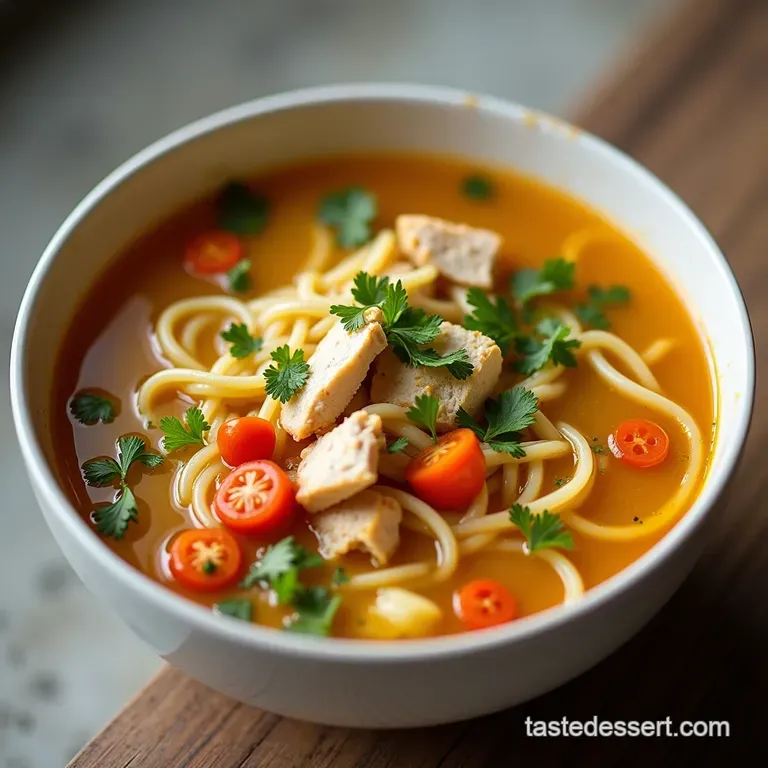 The Ultimate Golden Broth Chicken Noodle Soup A True CureAll