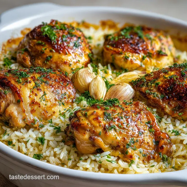 Golden Chicken Rice Recipe