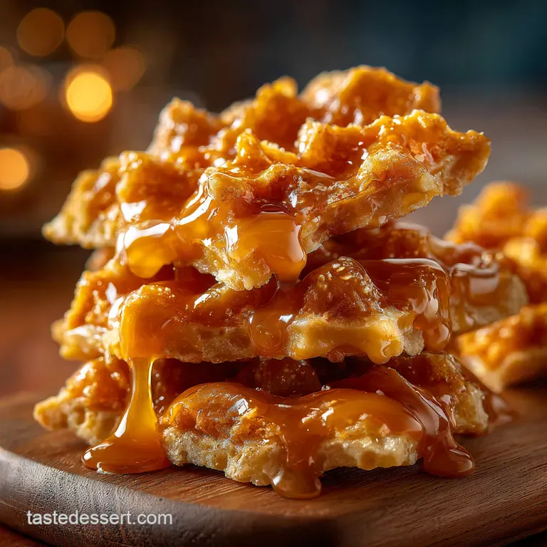 Golden Gooey Goodness Homemade Toffee Crunch