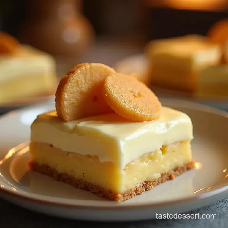 Grandmas Gold Classic Banana Wafer Pudding with a Chefs Kiss presentation