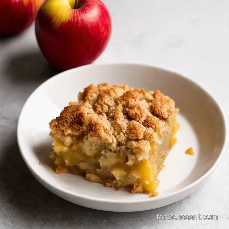 Grandmas Golden Apple Crumble