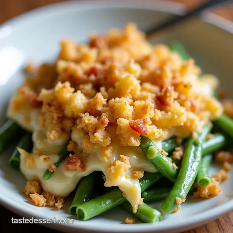 Grandmas Green Bean Casserole Reimagined