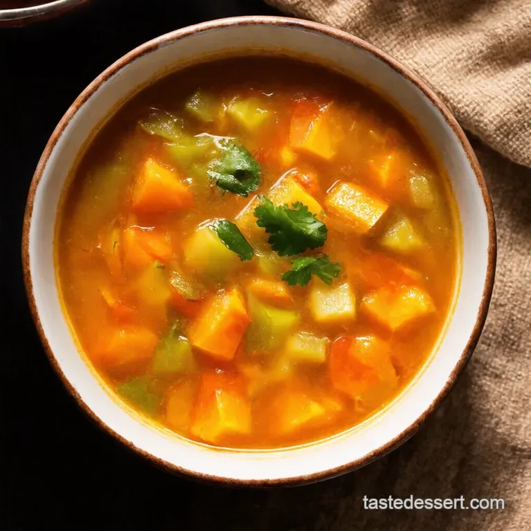 Grandmas HuginaBowl Hearty Vegetable Soup