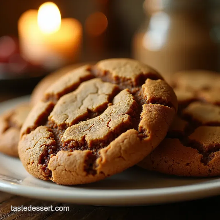 Grandmas Secret the Ultimate Chewy Crackletop Molasses Cookies presentation