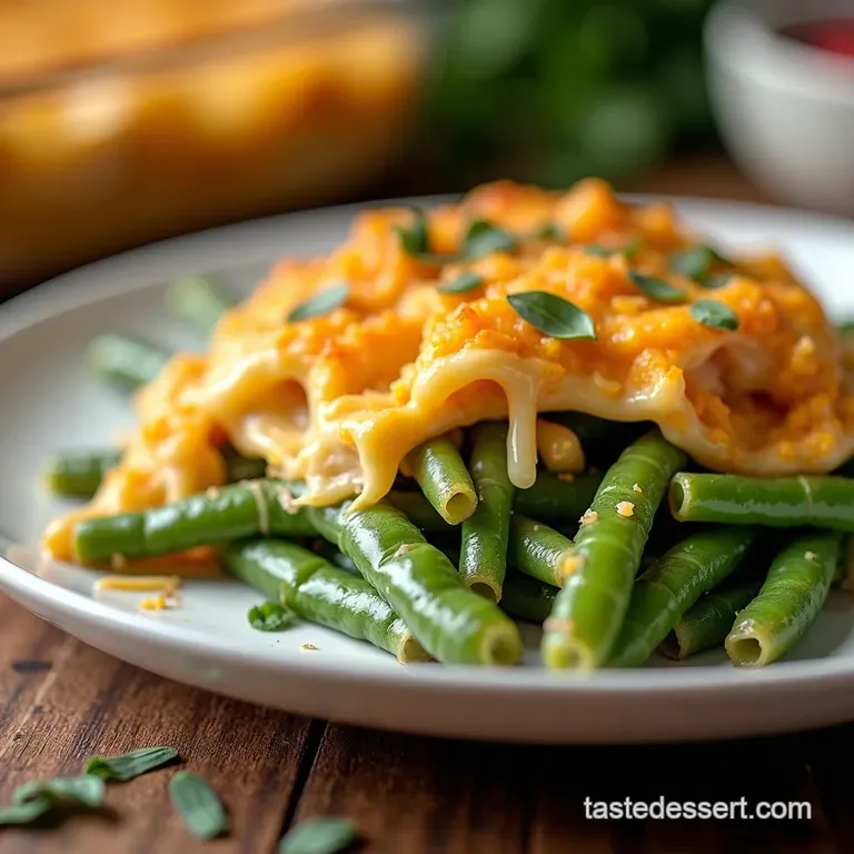 Green Bean Casserole with Canned Beans