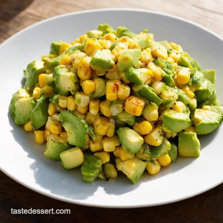 Grilled Corn and Avocado Salad A BBQ CrowdPleaser