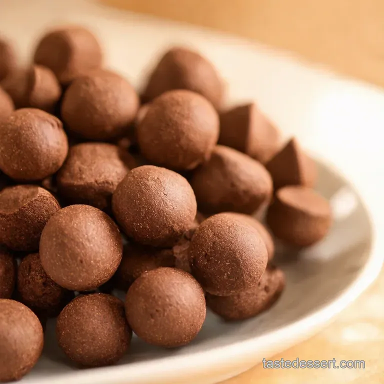 Guiltfree Chocolate Chip Bliss Bites presentation