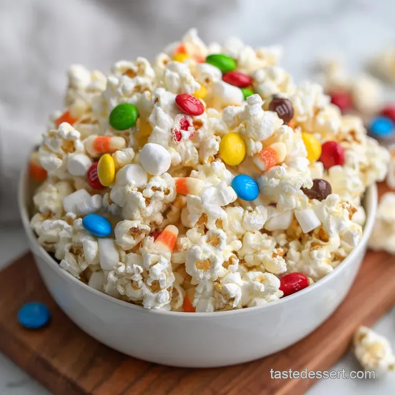 Halloween Popcorn Mix: Velvety and Sweet