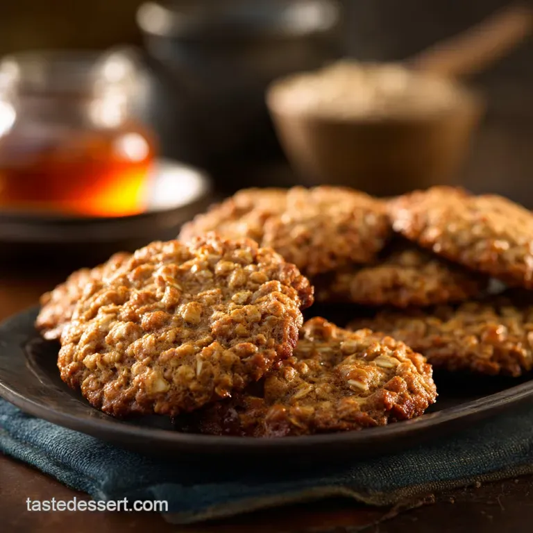 Healthy Oatmeal Cookies: Maple Cinnamon (Low Sugar Chewy) presentation