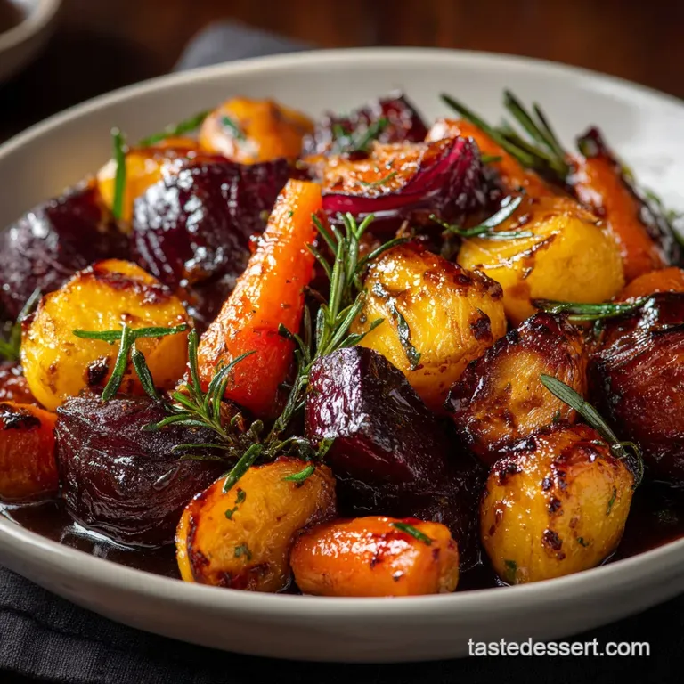 Healthy Thanksgiving Recipes Maplekissed Autumn Harvest Roast presentation