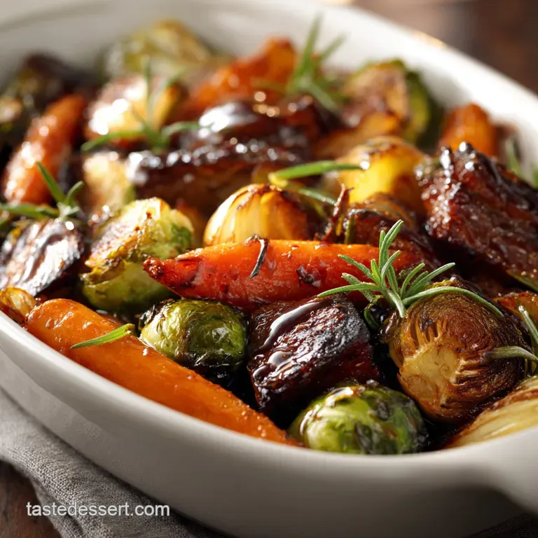 Healthy Thanksgiving Recipes MapleKissed Autumn Harvest Roast