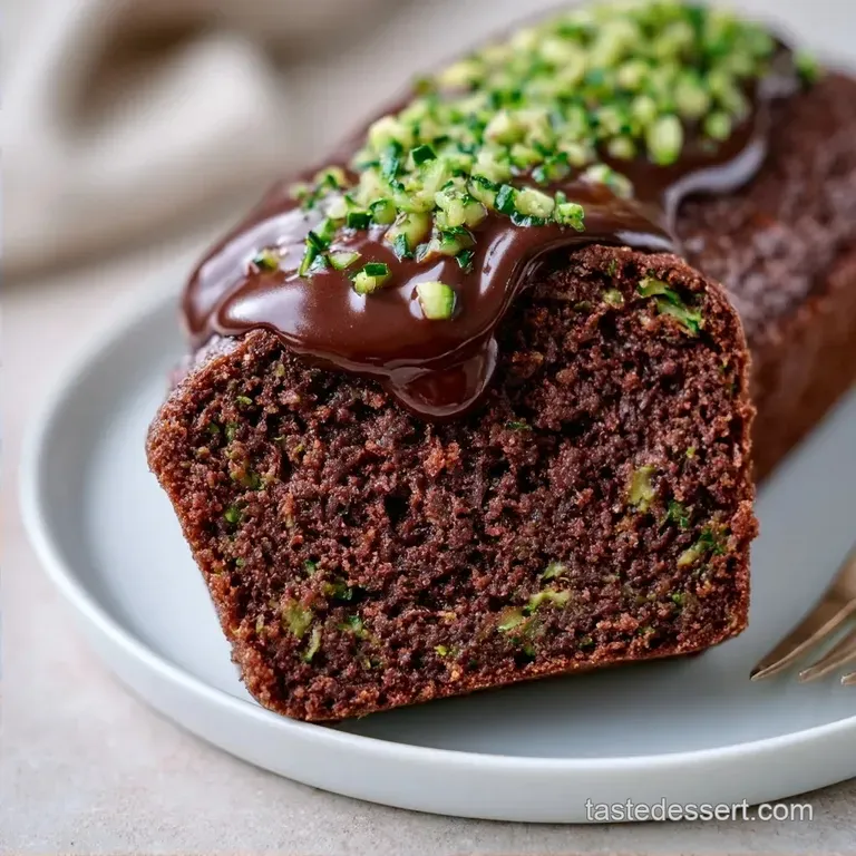 Healthy Zucchini Chocolate Chip Bread with Applesauce