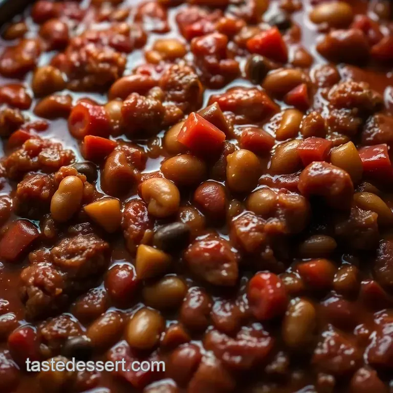 Hearty 30-Minute Easy Chili presentation
