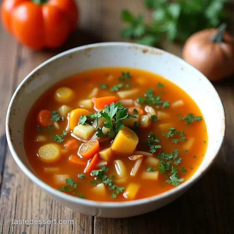 Homemade Vegetable Broth Soup A Hearty Healthy Recipe