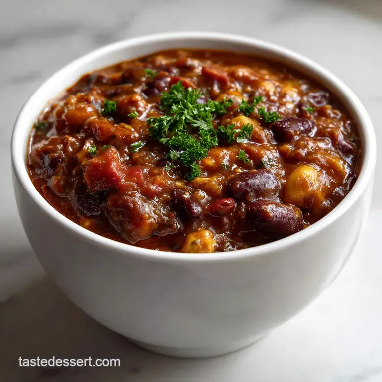 Vegetarian Chili: Hearty Instant Pot Smoky Flavor