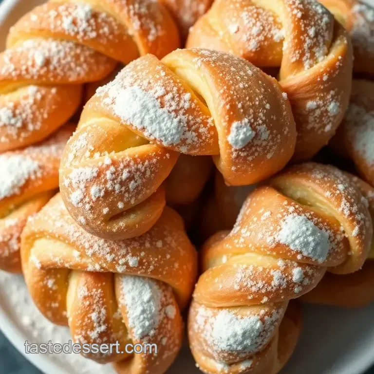 Heavenly French Crullers: Light Airy Rings of Delight presentation