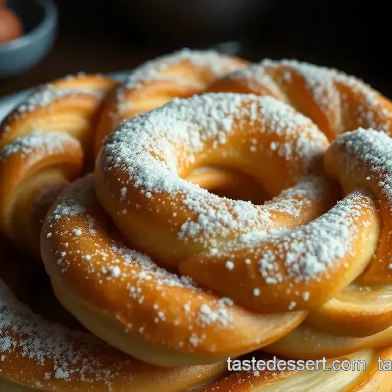 Heavenly French Crullers: Light Airy Rings of Delight