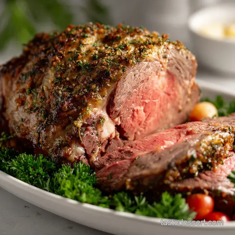 Prime Rib Roast: Herb-Crusted Showstopper