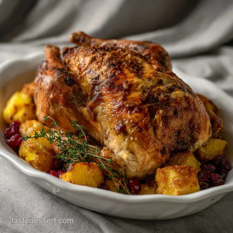 Classic Thanksgiving Recipe with Herb Roasted Poultry