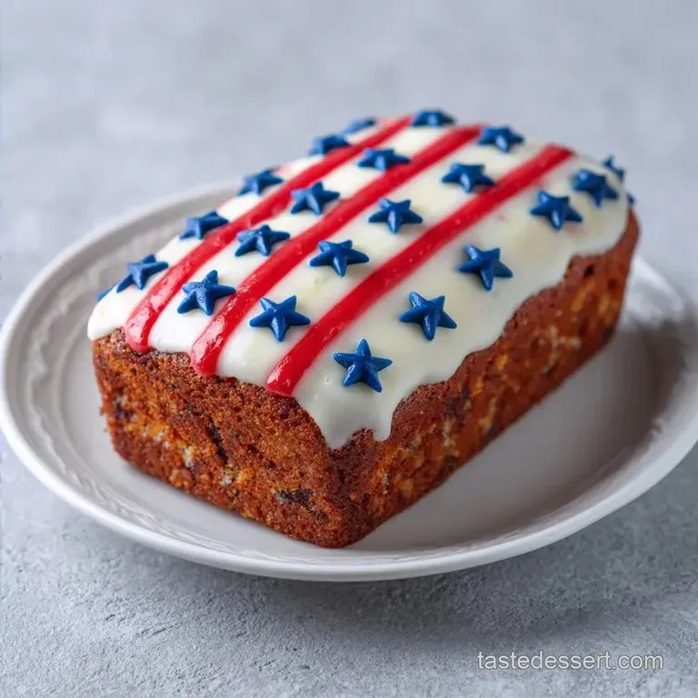 Holiday Flag Sheet Cake: Moist and Festive
