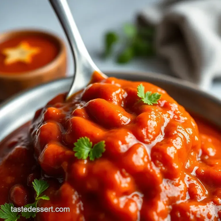 Homemade Achiote Sauce: Sunshine in a Jar presentation