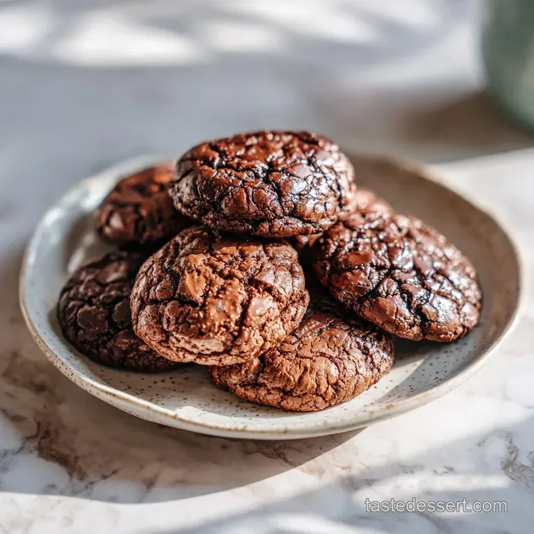 Cosmic Brownie Cookies: Chewy and Fudgy