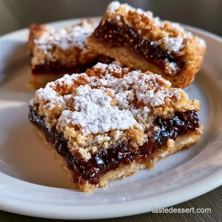 Old Fashioned Homemade Fig Bars