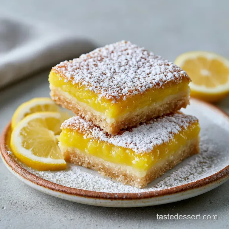 Homemade Five Star Lemon Bars: Tart and Silky