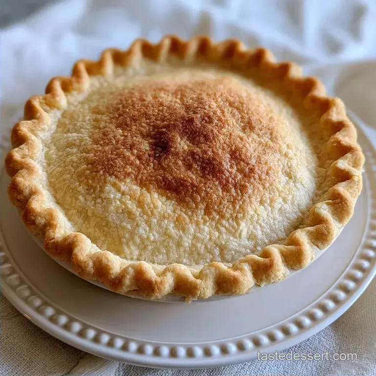 Homemade Flaky Pie Crust Dessert