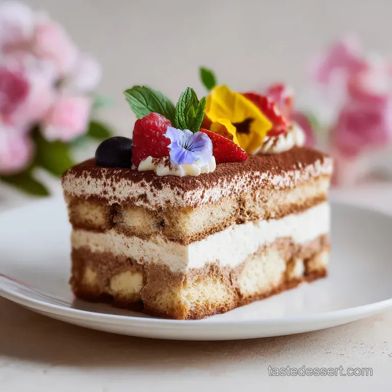 Tiramisu Layer Cake: Silky Mascarpone and Coffee
