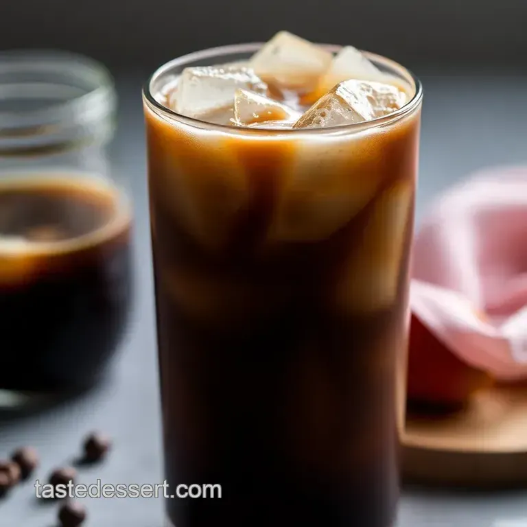 Iced Espresso Delight presentation