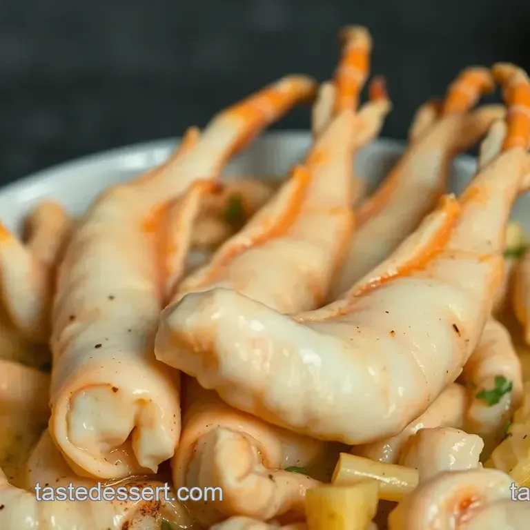 Delicious Surimi Snow Crab Legs with Garlic Butter Sauce Recipe